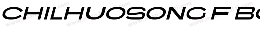 ChilHuosong F Bold字体转换